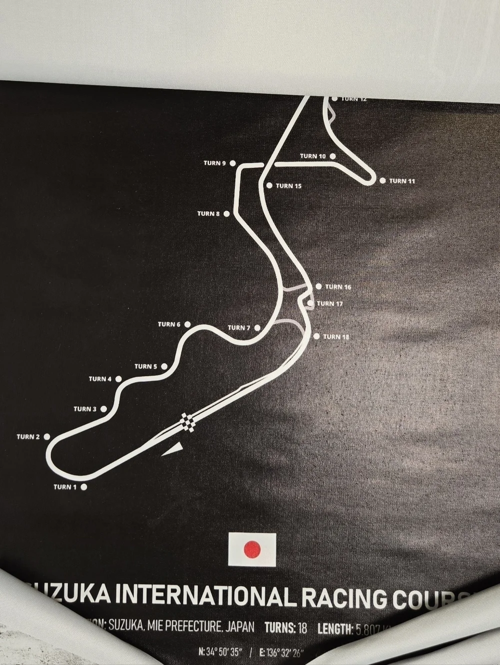 F1 Racing Circuit Posters Monaco Suzuka Monza Wall Art Set